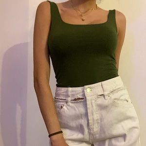 PacSun green tank top